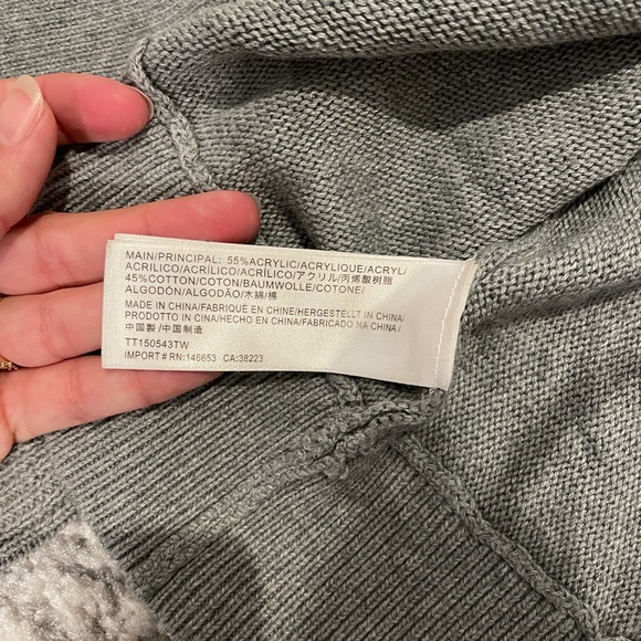 The Fifth Label Open Back Grey Turtleneck Sweater - Picture 6 of 6